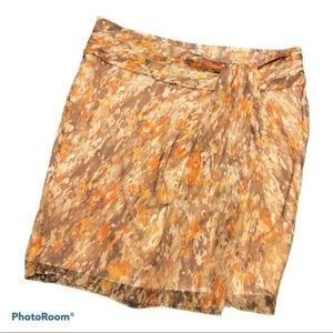 𝅺ANNE KLEIN Drape faux wrap Skirt - 14